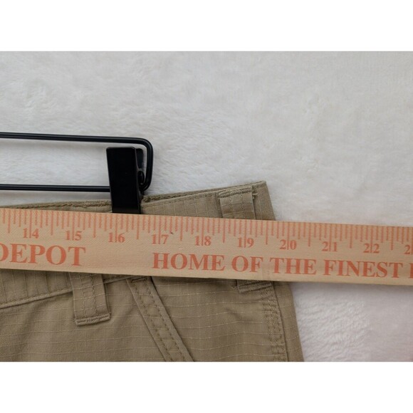 Carhartt BS3543-M Work Shorts Beige Rugged Flex Relaxed Fit Canvas Men's 40 - Picture 2 of 14